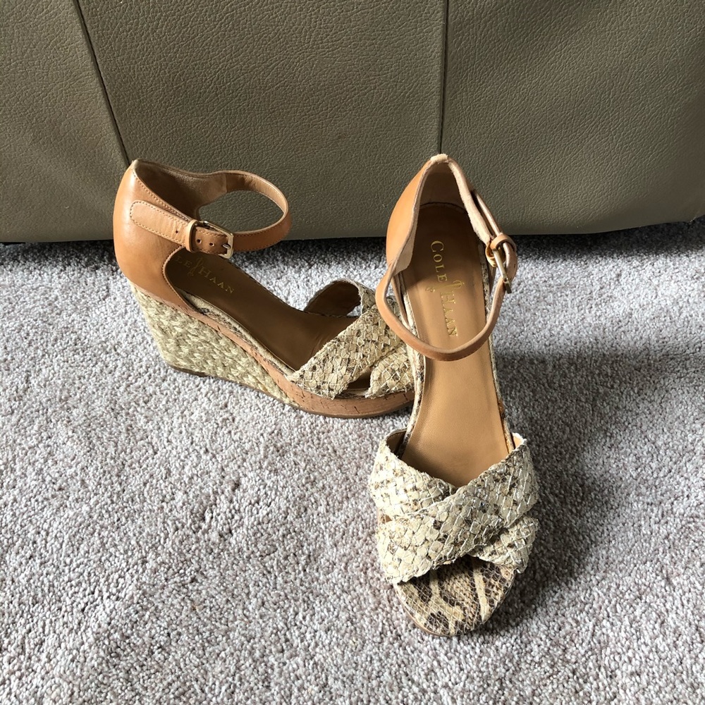 cole haan wedge sandal nike air collaboration 7.5B